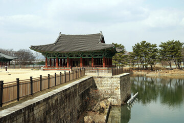 Donggung Palace and Wolji Pond, South korea