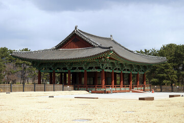Obraz premium Donggung Palace and Wolji Pond, South korea