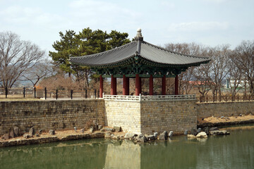 Donggung Palace and Wolji Pond, South korea