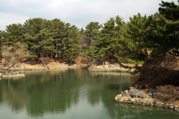 Donggung Palace and Wolji Pond, South korea