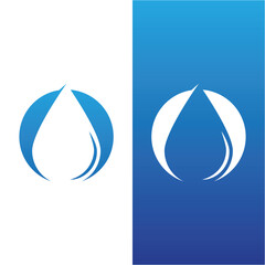 Water drop Logo Template vector