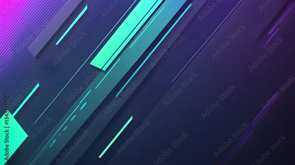 Poster abstract background with diagonal lines and gradient color transitions
