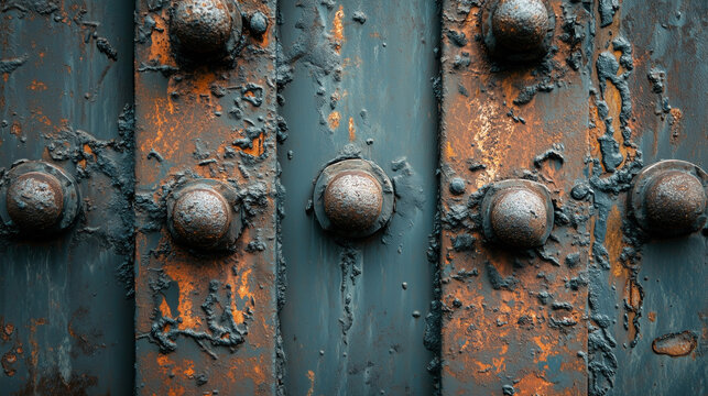 old wooden door