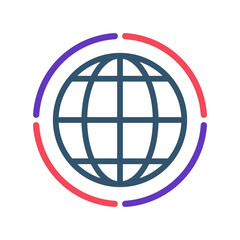 Digital Marketing Icon Concept