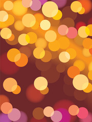 abstract bokeh background