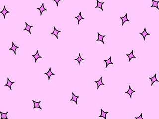 キラキラのピンク背景