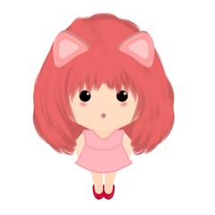 Cute girl Anime