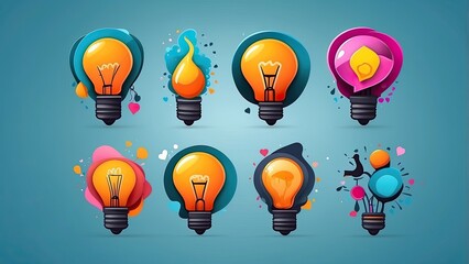 "Comprehensive 180 Modern Flat Icons: Education, Online Learning, Brainstorming, Business, and Economics"