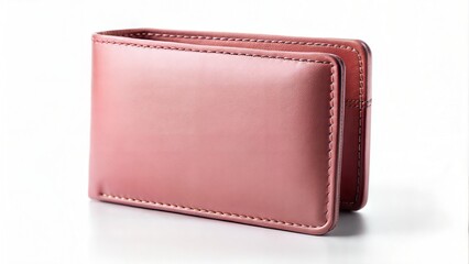 Leather Wallet Isolated on white background.