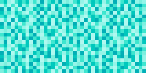 Pixel art swimming pool blue 8-bit mosaic tiles and water texture