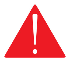 주의 조심 느낌표 일러스트 Caution Exclamation mark illustration