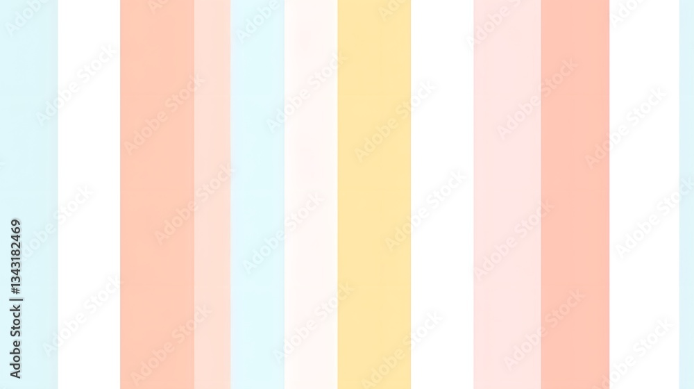 Poster vertical stripes of various colors forming a simple background pattern