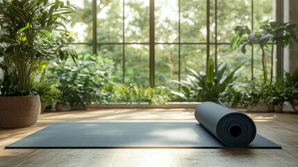 Serene Yoga Studio at Home