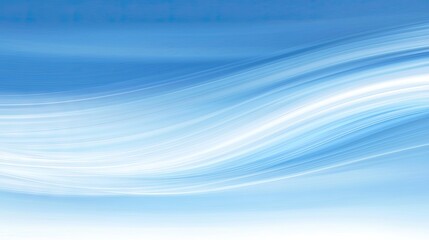 Fototapeta premium Abstract blue wavy background