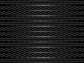 Black metal texture steel background. Perforated metal sheet. Black carbon fiber texture.