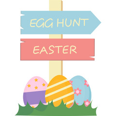 Easter Egg Hunt Sign