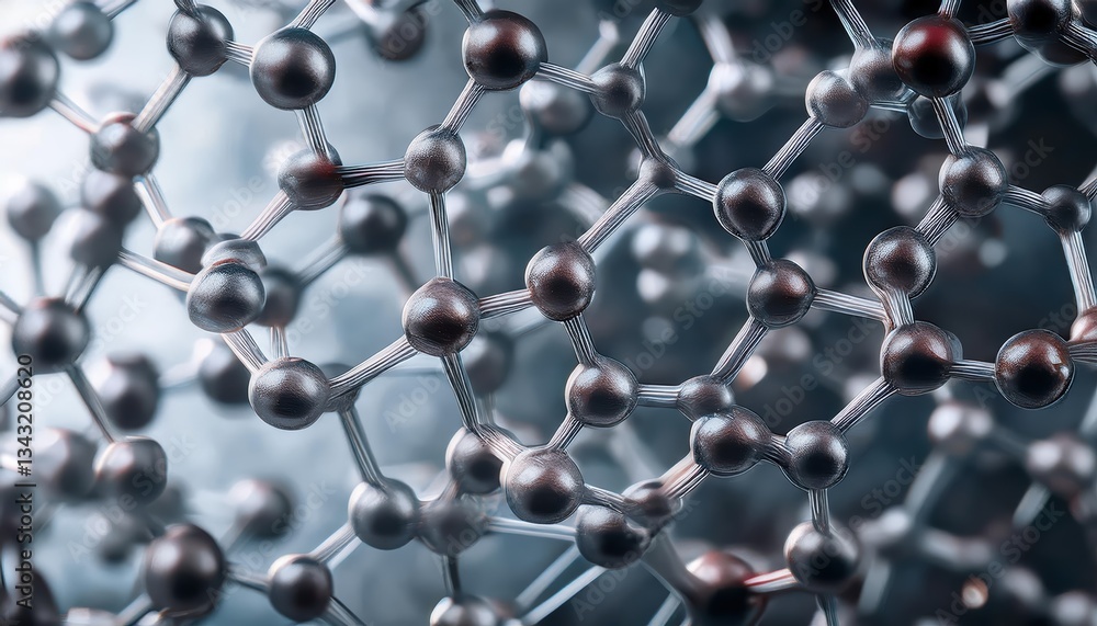 Poster innovative molecular structure of firefly zinc combined with bisabolol showcasing potential applicat