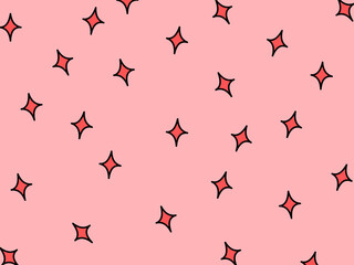 キラキラ赤色　シンプル背景