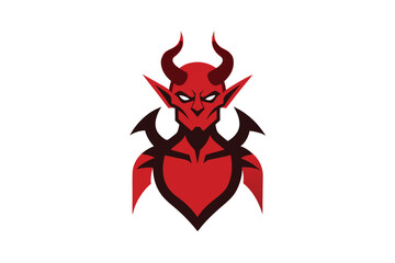 vector illustration of devil