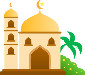 Mosque Illustration

