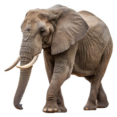 Fototapeta premium elephant isolated on white