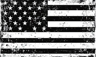 Grunge American Flag