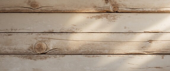 Naklejka premium Rustic Weathered Wooden Plank Background Texture.