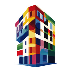 Building art architecture illustration vector