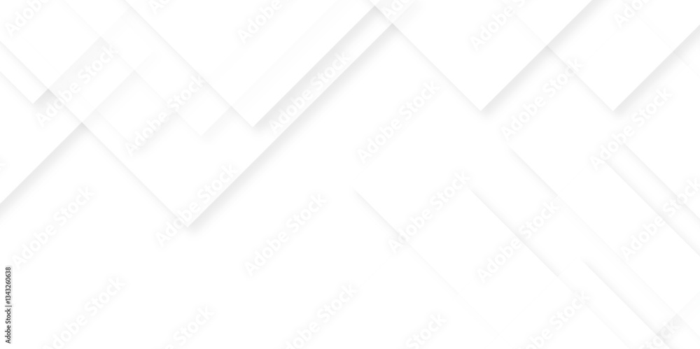 Aufkleber modern abstract white background design with layers of textured white transparent material in triang