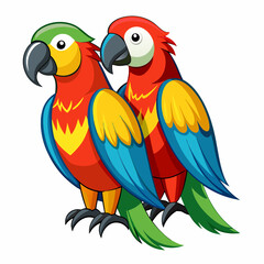 parrot on a branch