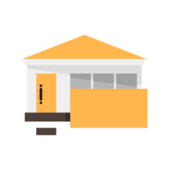 シンプルな家のアイコン