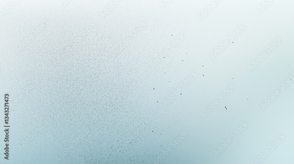 Poster frosted glass texture background with light blue and gray gradient, minimalist style, top view, high