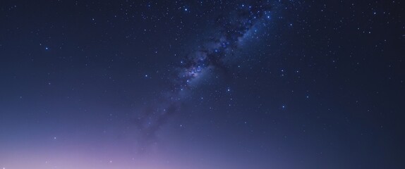 Stunning starry night sky background - outer space modern image.