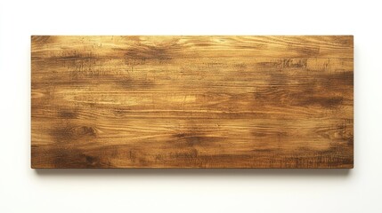 Light Wood Signboard with Smooth Planks