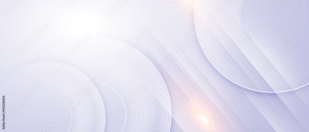 Poster Minimal abstract background with soft white geometric lines