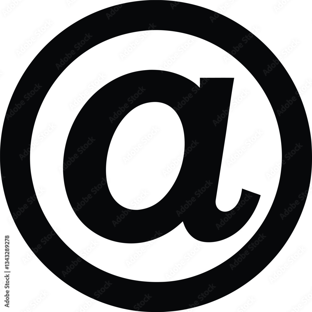Poster This image likely contains the @ symbol, commonly used to denote an e-mail address