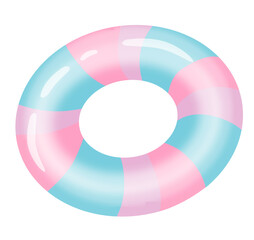 Obraz premium Cute swimming ring