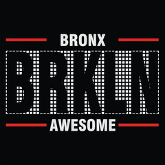 bronx brkln grid style awesome bold urban typography design