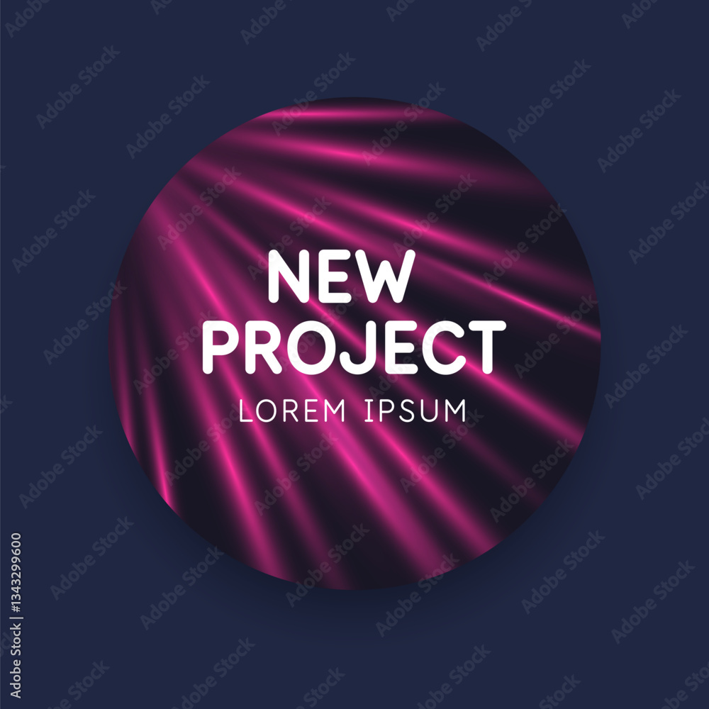 Poster modern abstract background with geometric elements. beautiful illustration for the design. vector gr