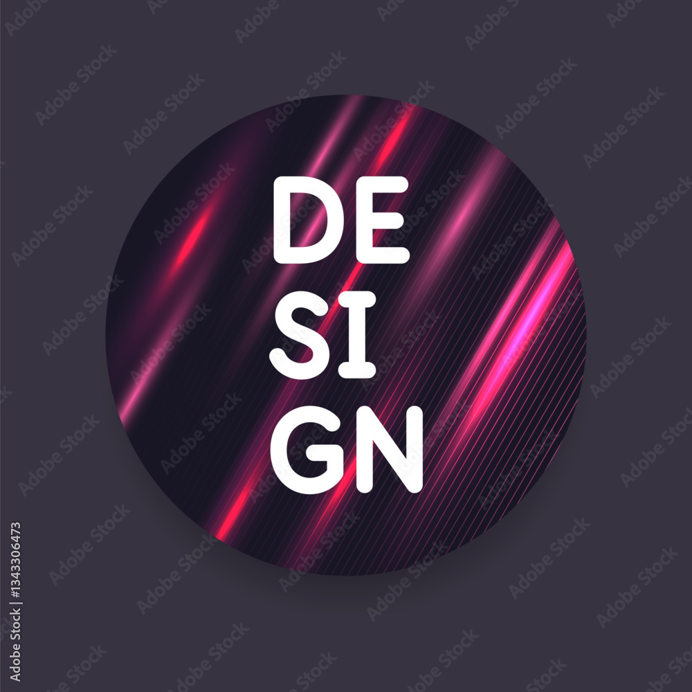 Poster modern abstract background with geometric elements. beautiful illustration for the design. vector gr