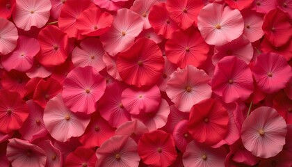 Fototapeta premium Vibrant close-up of colorful flower petals, beauty of nature