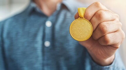 Achieving success celebrating victorious moments in competitions personal triumphs gold medals and concepts of achievement