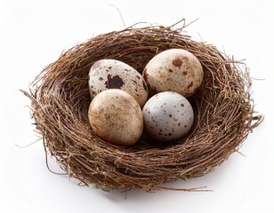ebrace nest isolated on white background