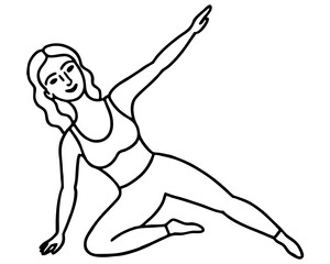 silhouette of a woman