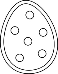 Cute patterned Easter eggs sugar cookies coloring pages.
Easter Egg Shaped Cookies outline flat vector illustration.
Simple cute gingerbread Easter egg linear.
Good for greeting card,craft and DIY.
