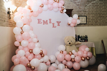 decor with balloons