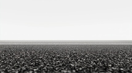 Sleek and Straight Road with Clean Design