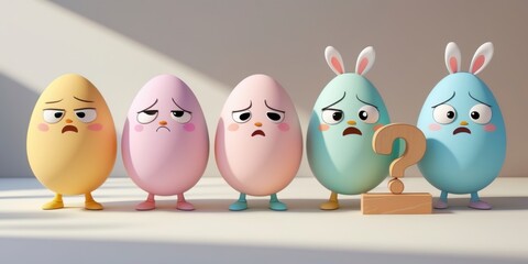 Confused Easter Eggs