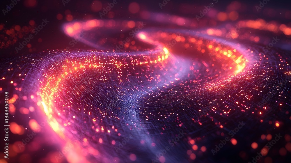 Sticker holographic visualization of a dynamic supply chain system