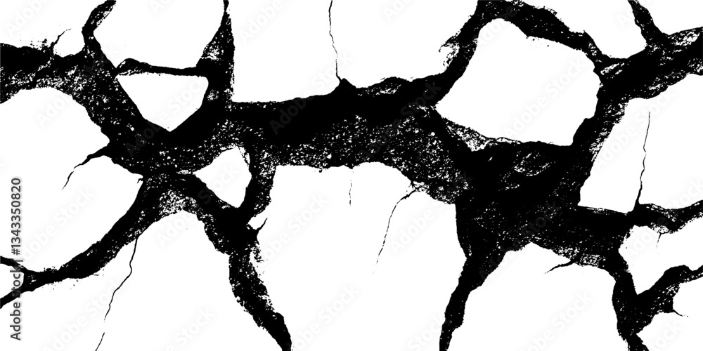 Poster cracks in time showcase an ancient surface with intricate details and bold contrasts against a brigh